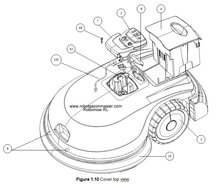 robomow rl exploded view robotgazonmaaier